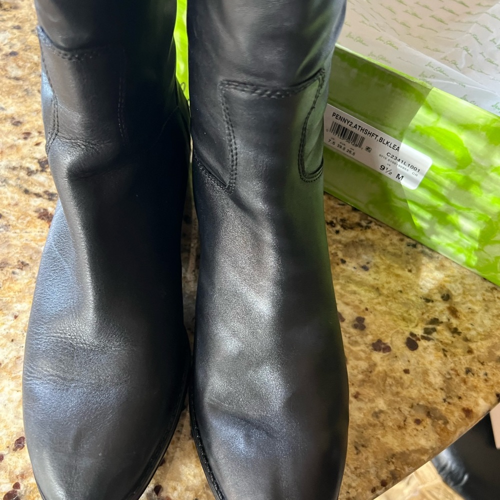 Sam Edelman Penny2 Black Tall Boots Sz 9.5 M